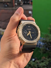 G-SHOCK GM-2100 GOLD BLACK DIAL METAL BODY