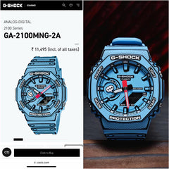 G-Shock 2100 OAK Manga Editio BLUE