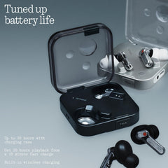 Ear (3) Wireless Earbuds Super Mic 45dB Hybrid Active Noise Cancelling Bluetooth