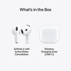 Apple Airpod 4 Active Noise cancellation