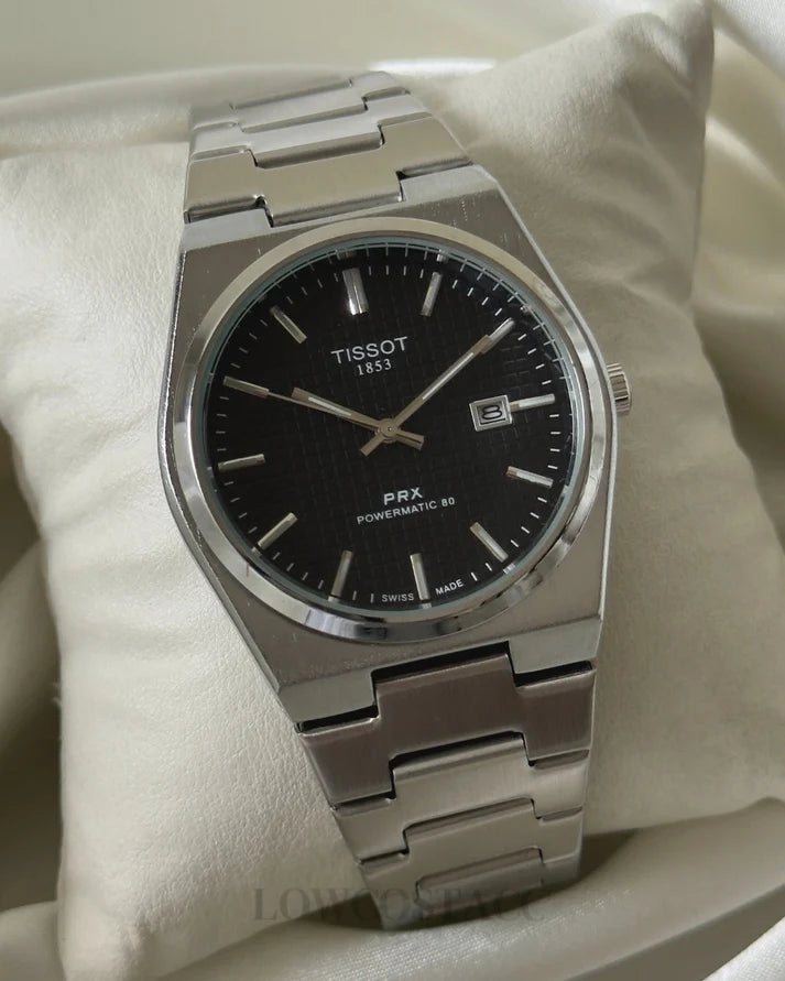 TissotPRX Powermatic (Analog Watch) - Black